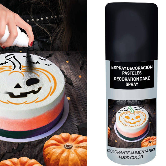 Spray Comestível Preto