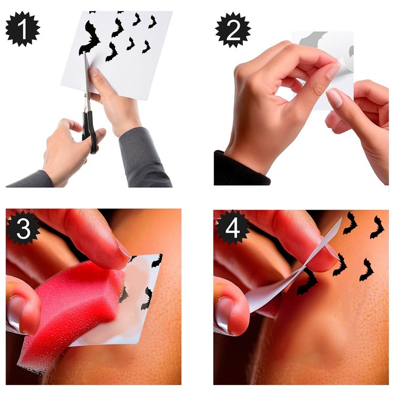 Tatuagens de Morcegos Pretos