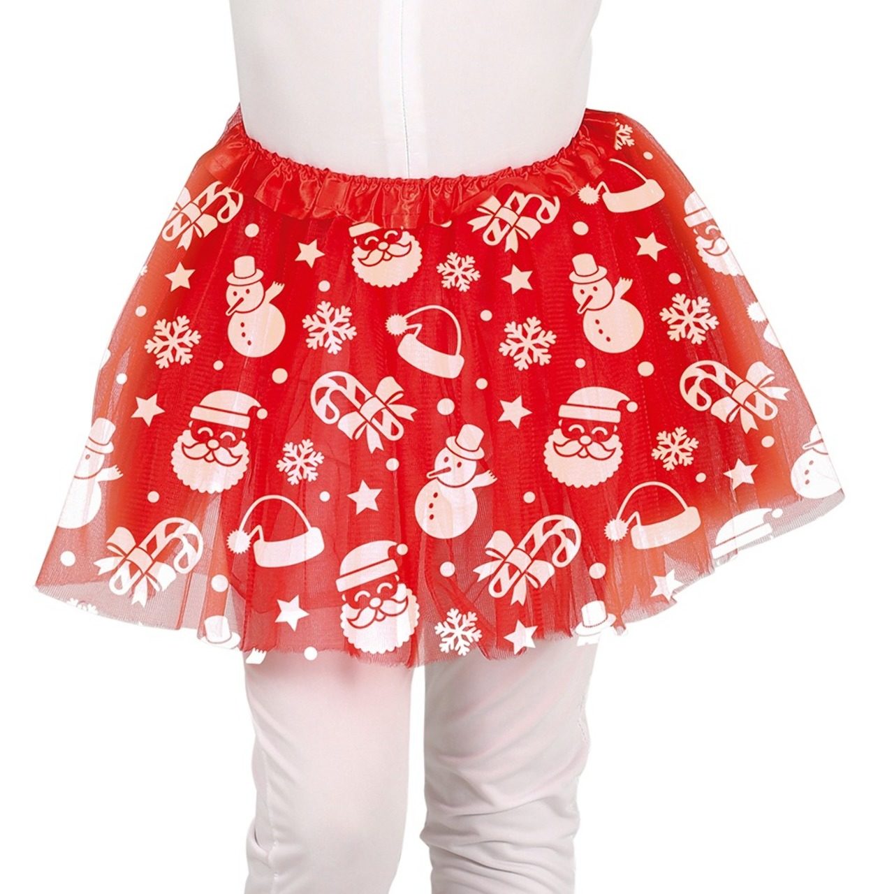 Tutu Vermelho Natal infantil