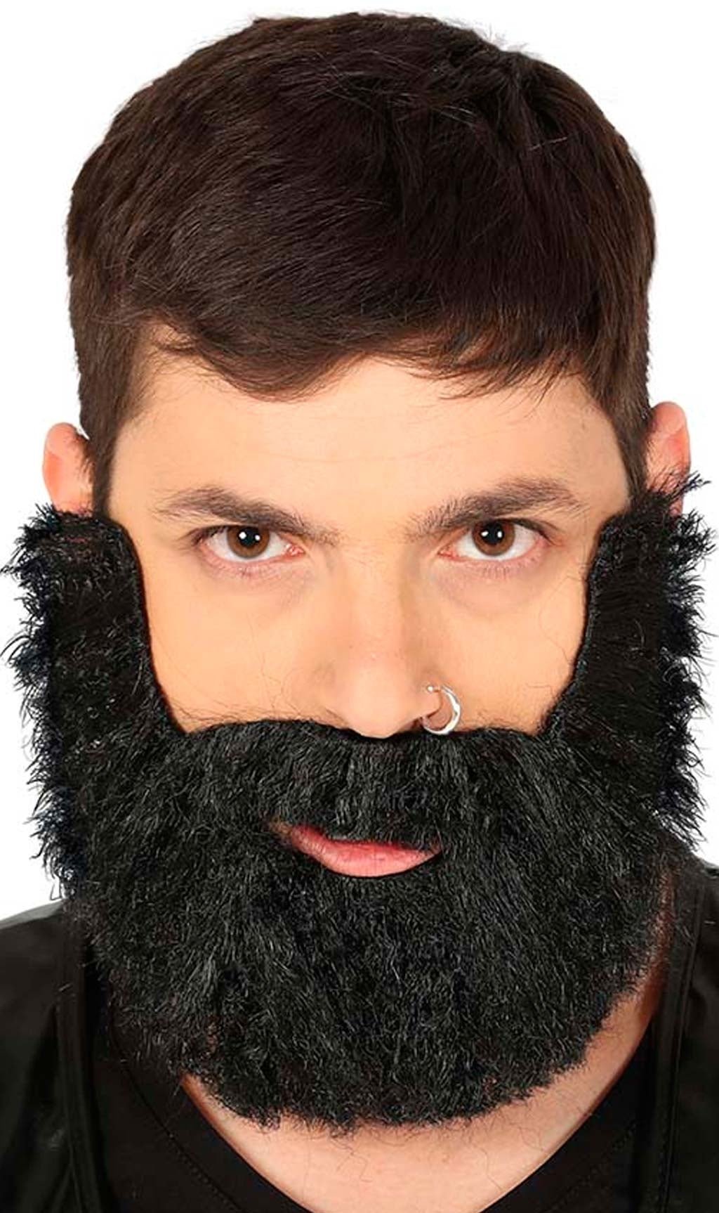 Fantasia Masculina Pirata Barba Negra Festa Halloween Carnaval