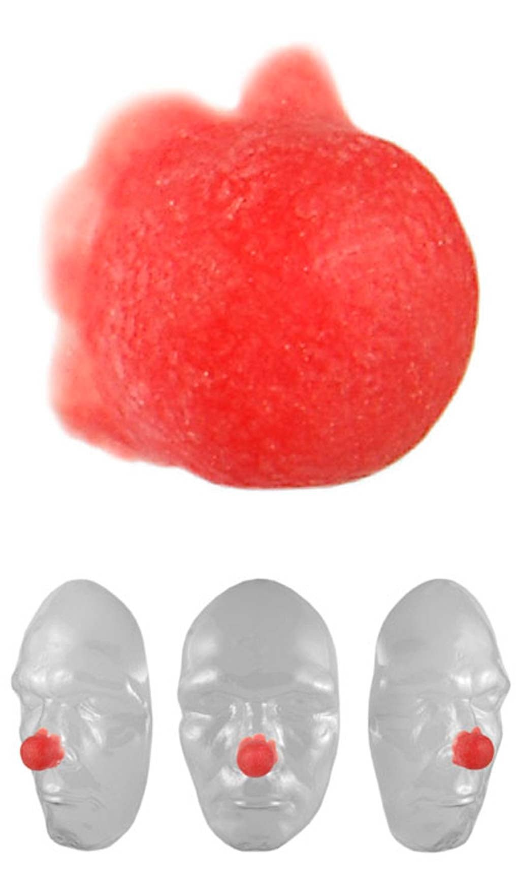 Ponta de Nariz de Palhaço em Latex