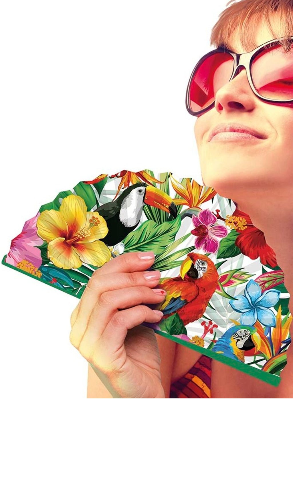 Leque Havaiano de Hibisco