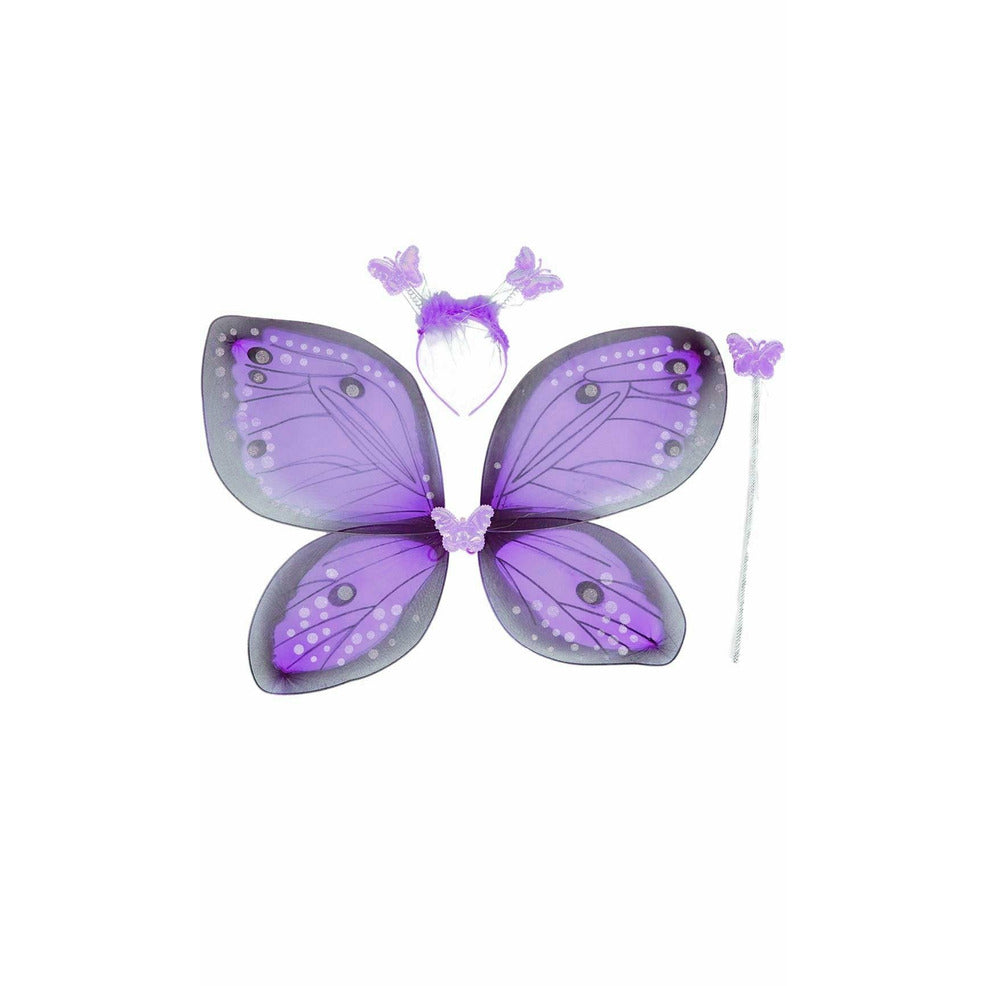 Set de Mariposa Violeta | Don Disfraz