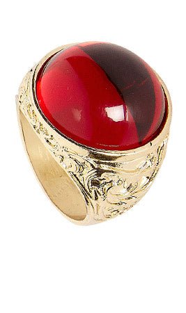 Anel Dourado Pedra