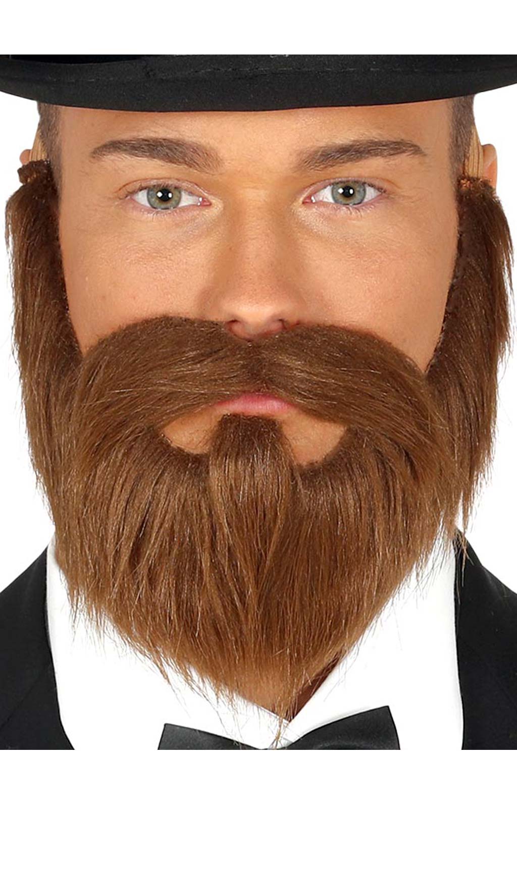 Barba e Bigode Castanho