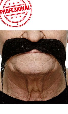 Bigode Preto Profissional 081-LH