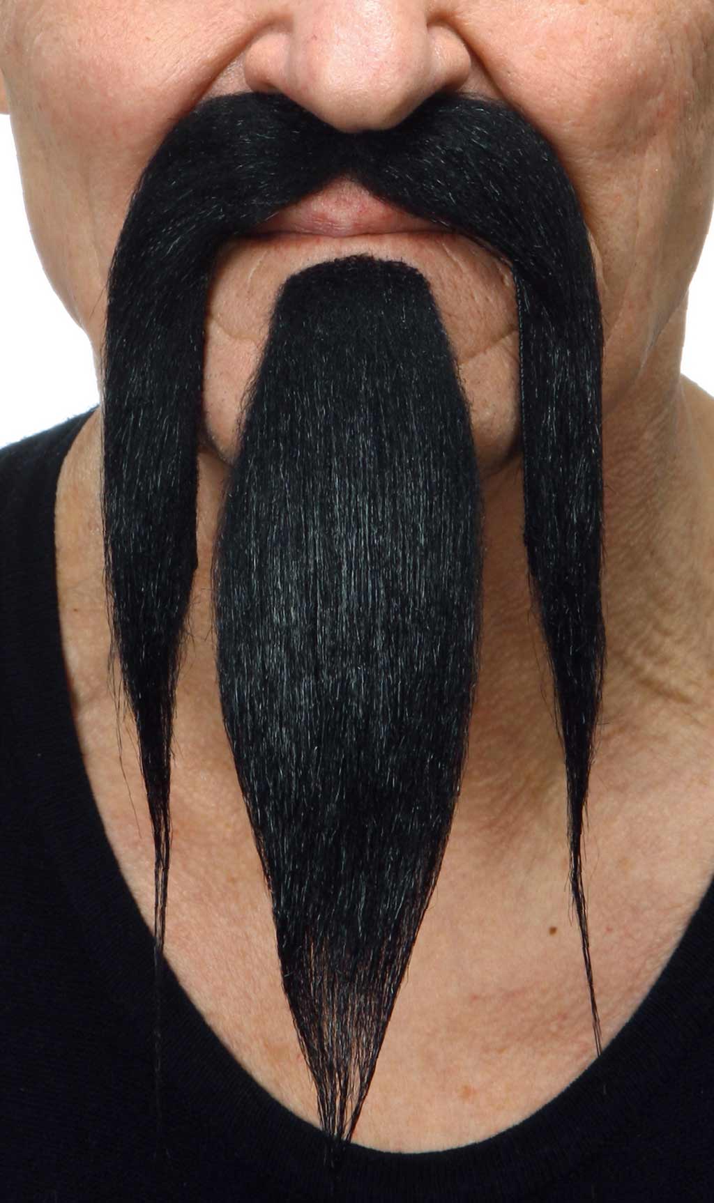 Bigode e Pera Preto Profissional 038-LH