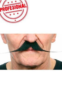 Bigode Preto Profissional 044-LH