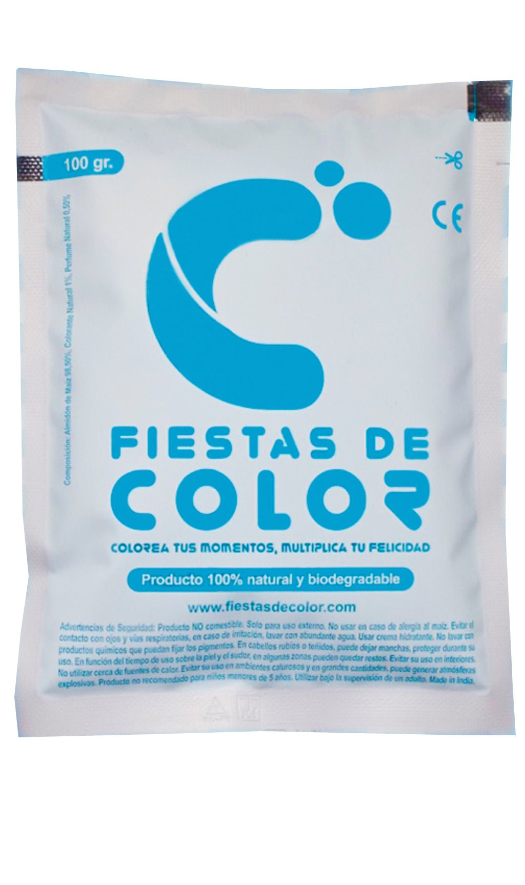 Saco de Pó Holi Azul