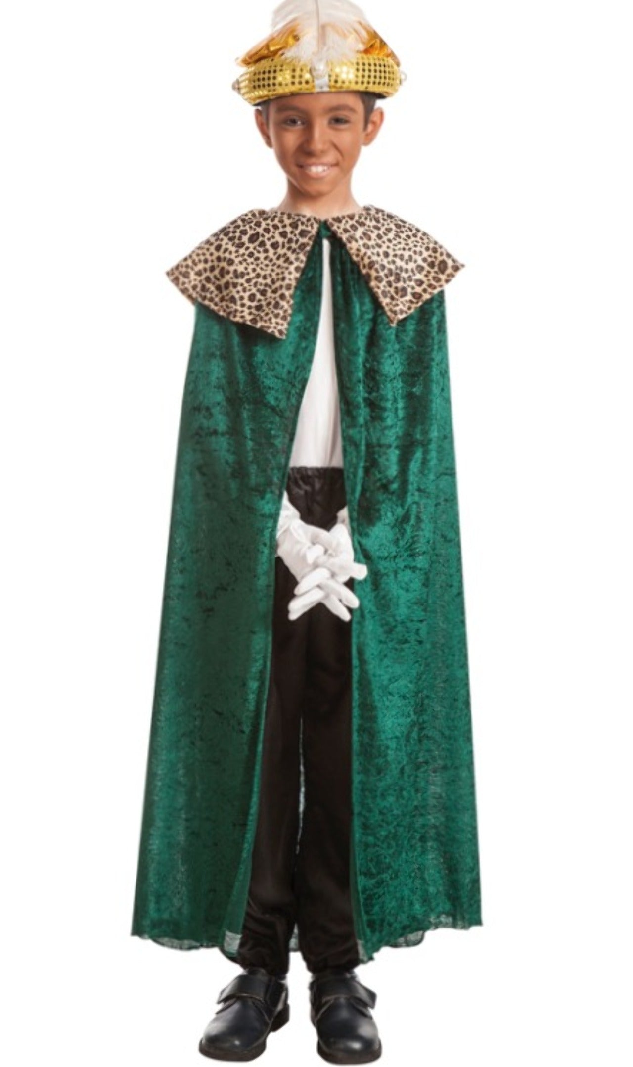 Capa de Rei Mago Baltasar para criança