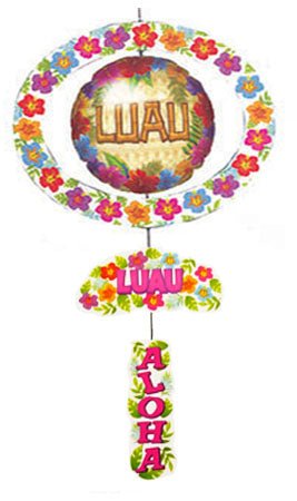 Suspensão Insuflável de Luau Grande