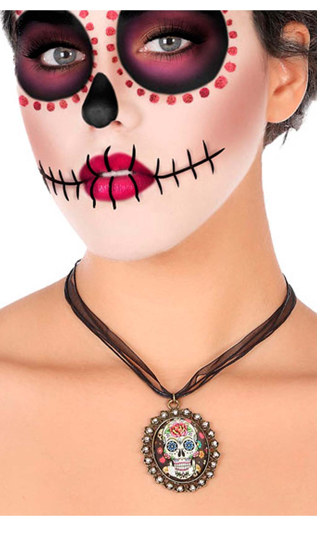 Gola de Catrina Mexicana
