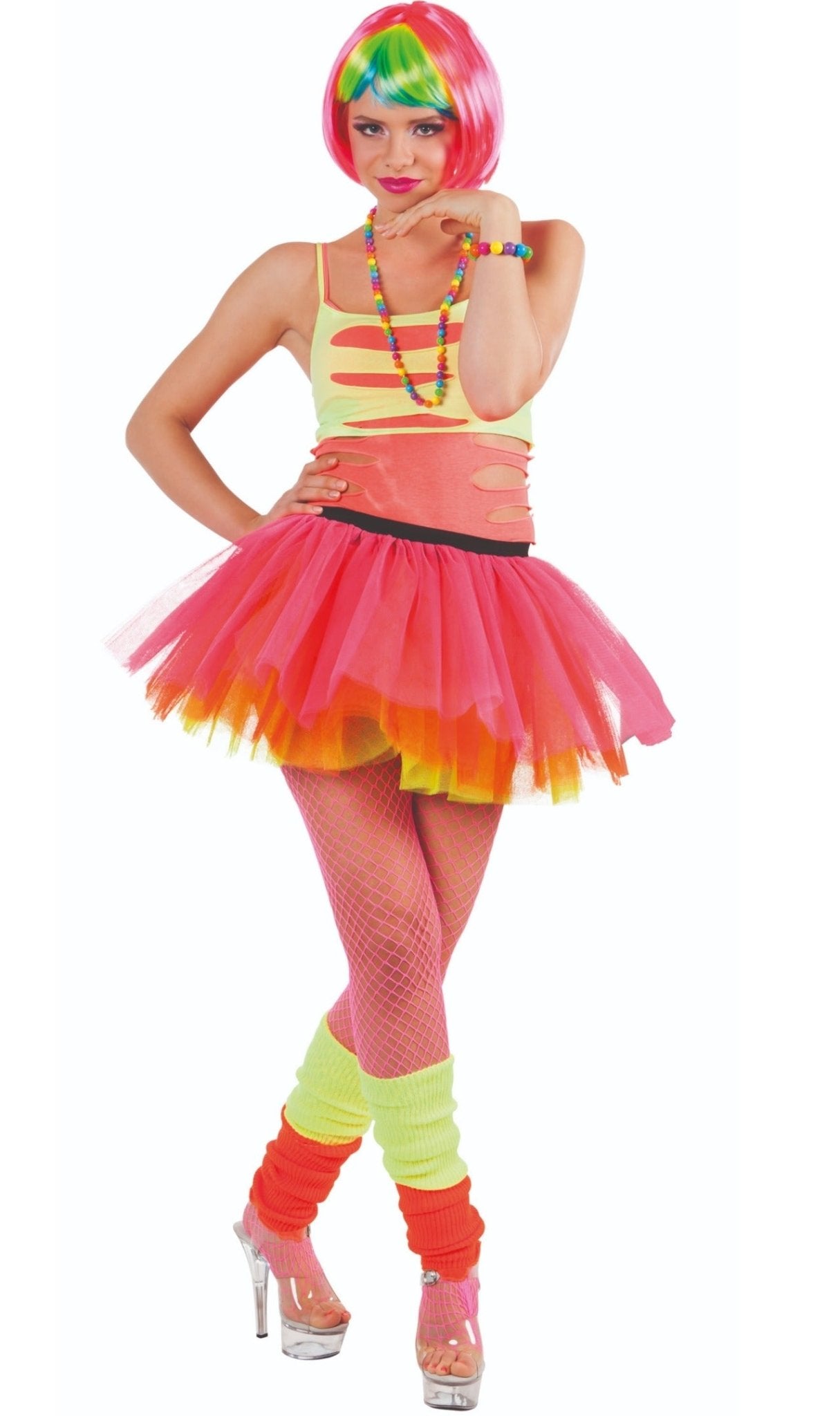 Colar de Pérolas Coloridas