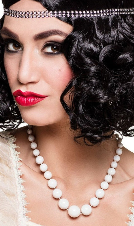 Colar de Pérolas Brancas