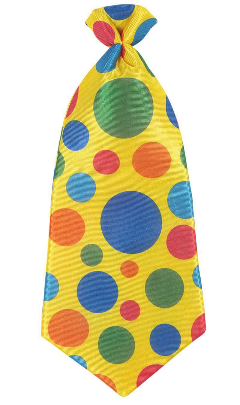 Gravata de Palhaço com Bolinhas