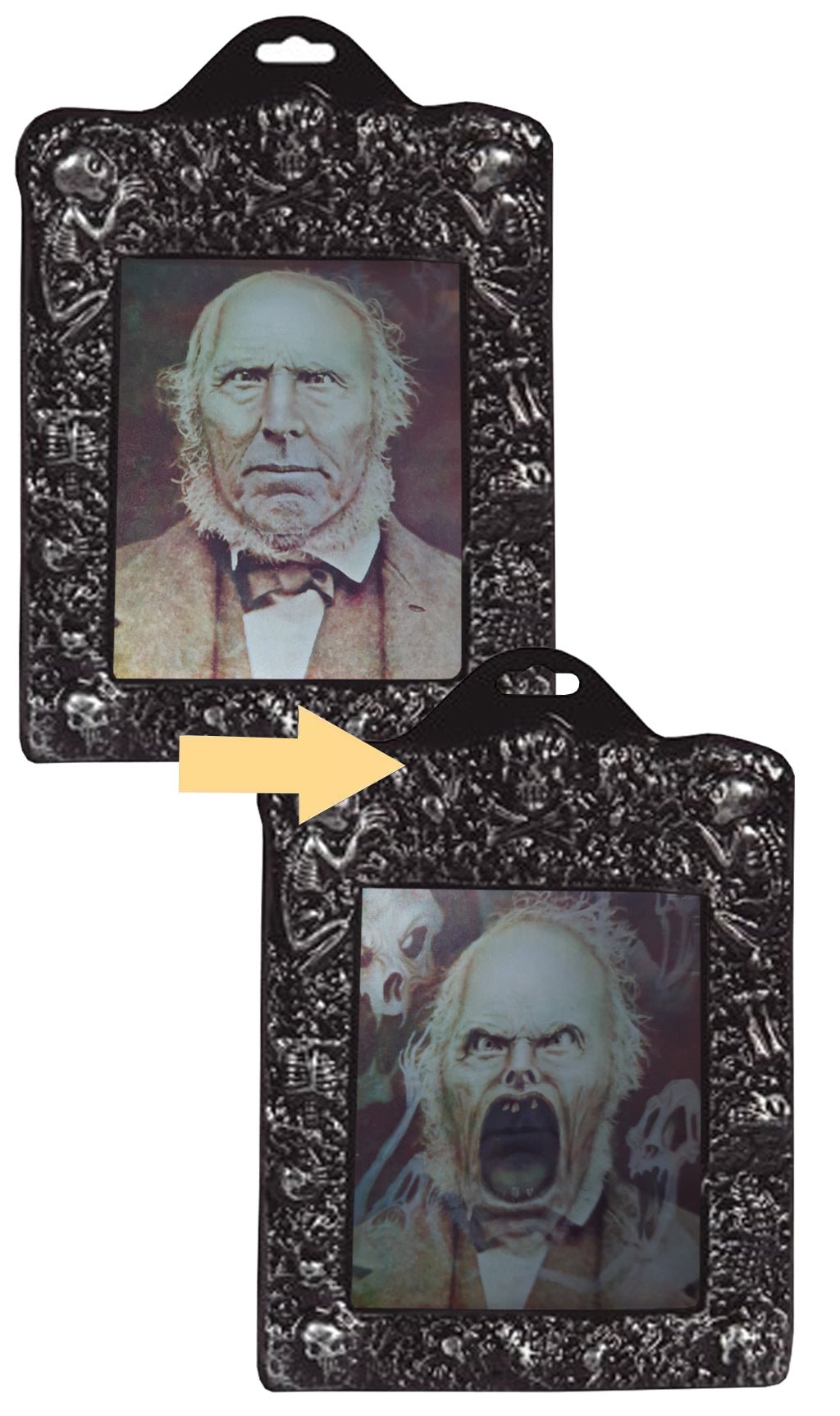 Quadro de Terror de Velho