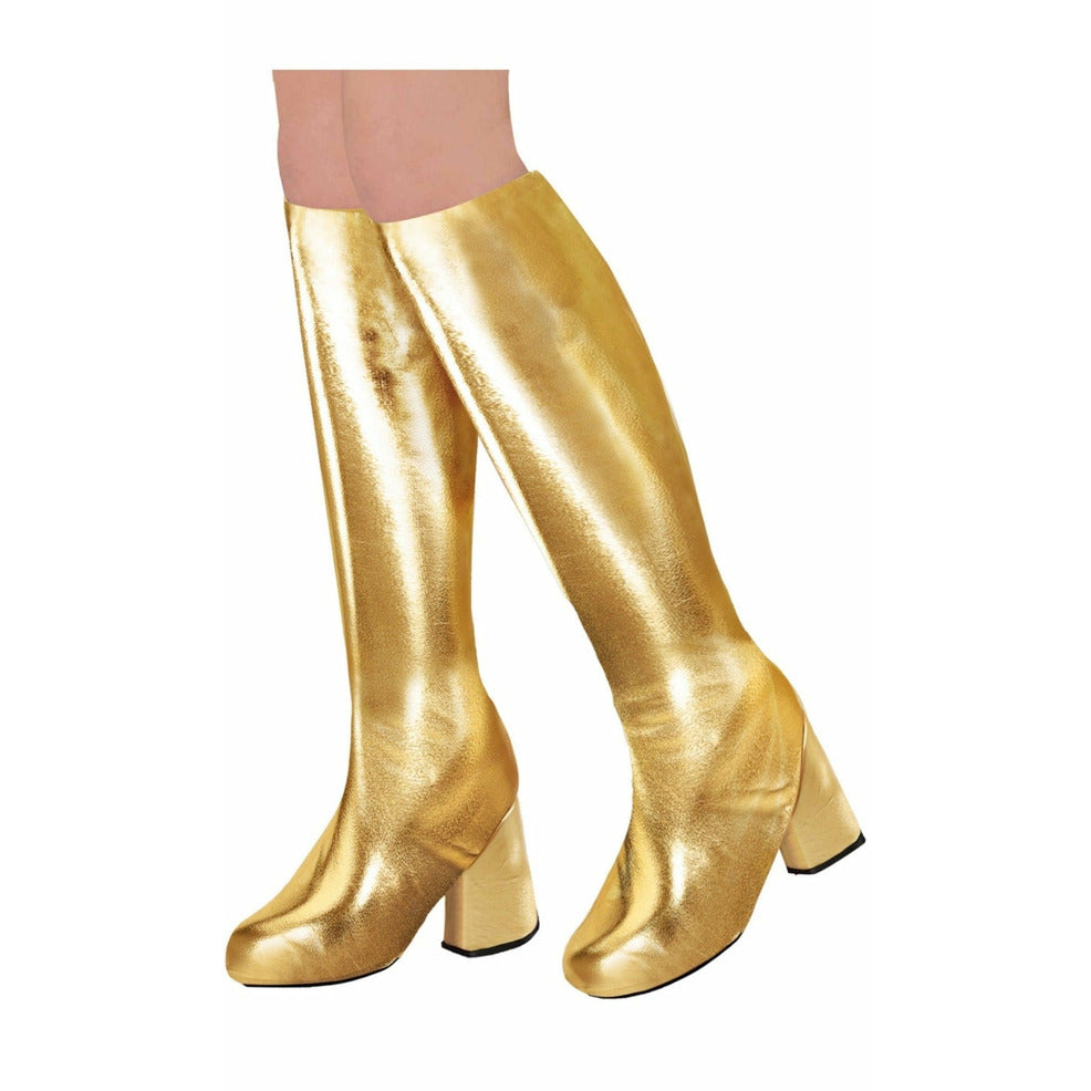 Cubrebotas Brillo Dorado | Don Disfraz