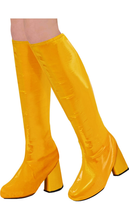 Capa para botas com Brilho Laranja