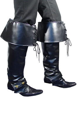 Capa para botas com Cordões Preta