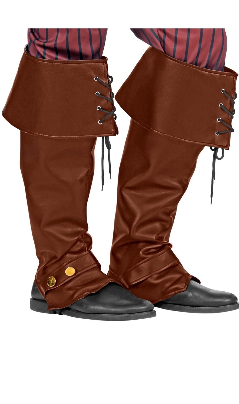 Capa para botas Castanha em Pele sintética