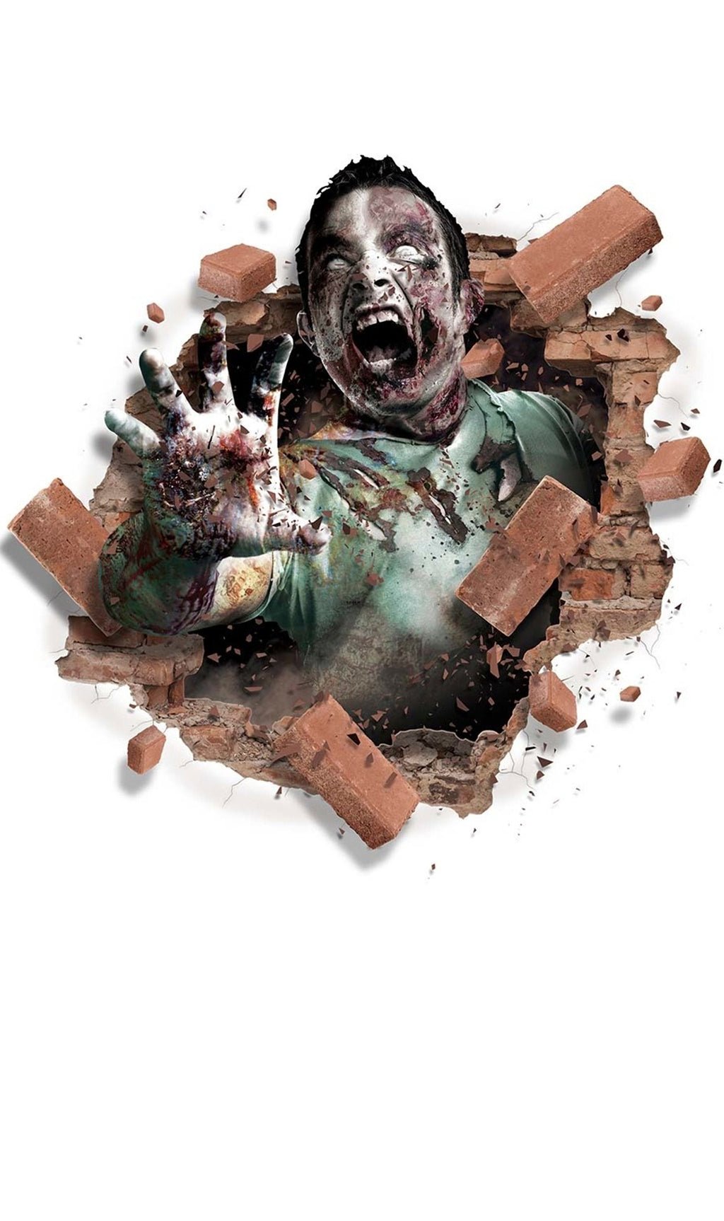 Decalque de Parede de Zombie