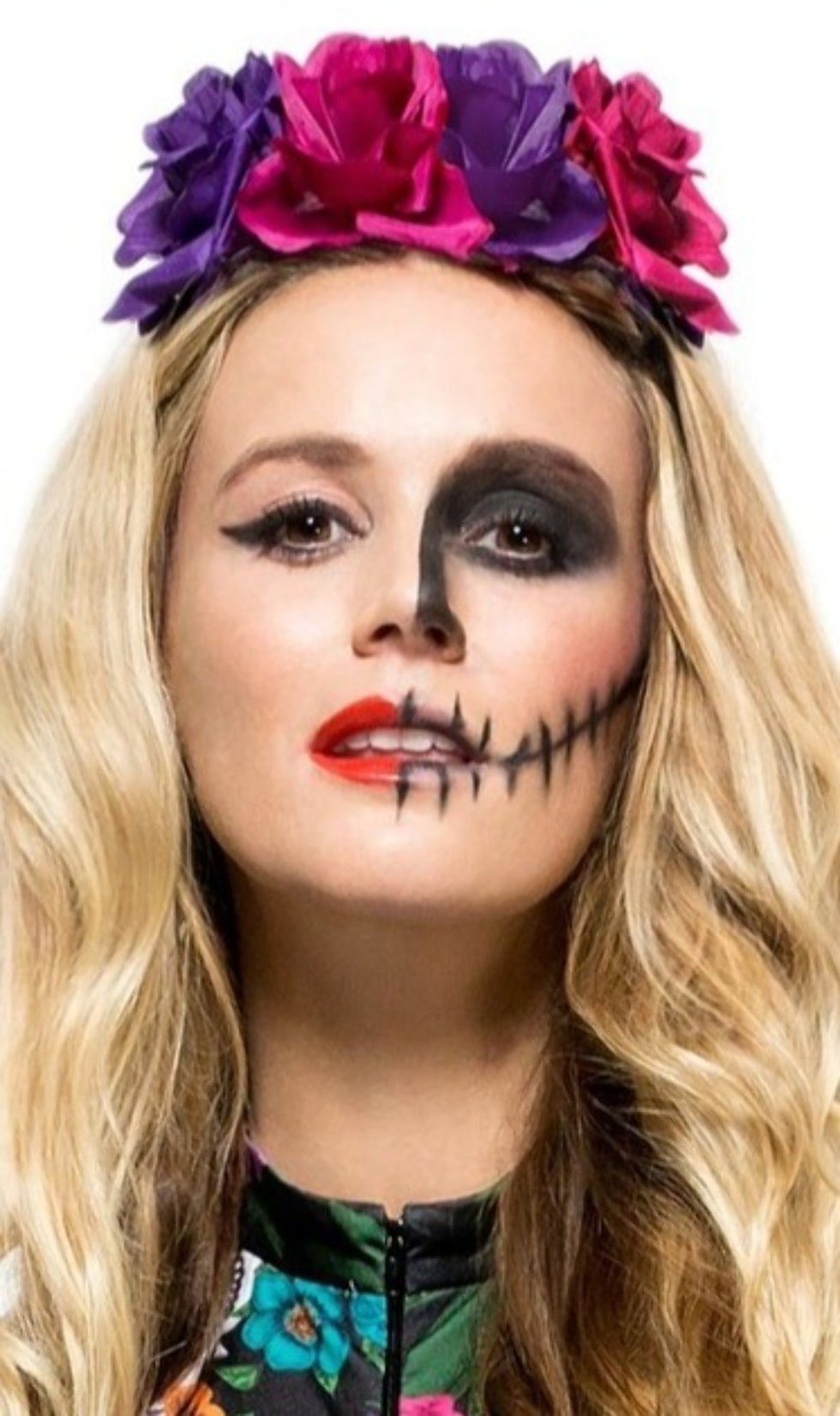 Bandolete de Catrina com Flores