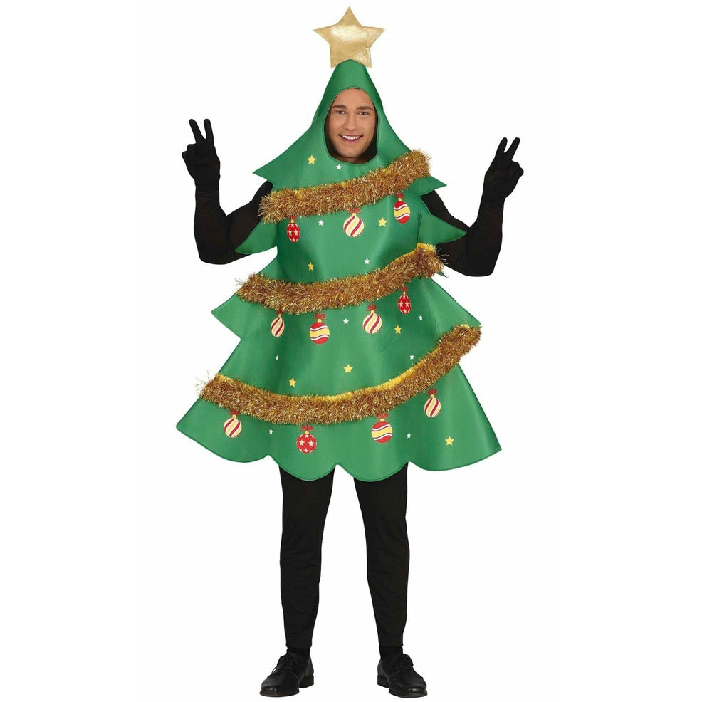 Disfraz de Árbol Navidad Verde para adulto | Don Disfraz