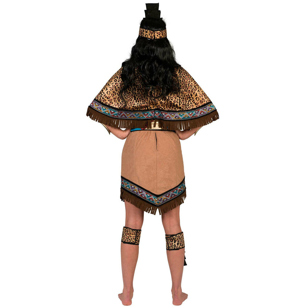 Disfraz de Azteca Flecos para mujer | Don Disfraz
