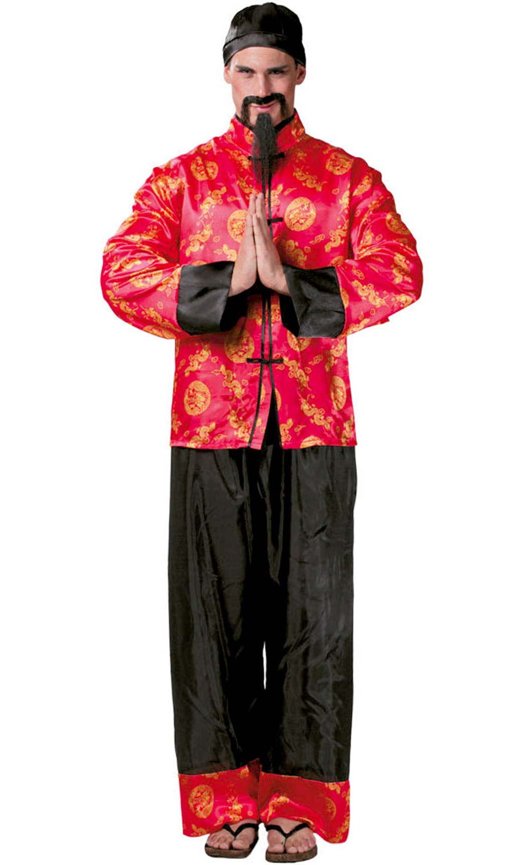 Disfraz de Chino Yuan hombre I Don Disfraz