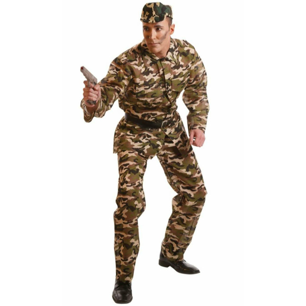 Disfraz de Militar Camuflaje adulto | Don Disfraz