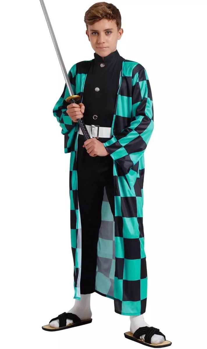 Disfraz de Tanjiro Kamado para adolescente I Don Disfraz