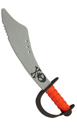 Espada de Pirata em Eva