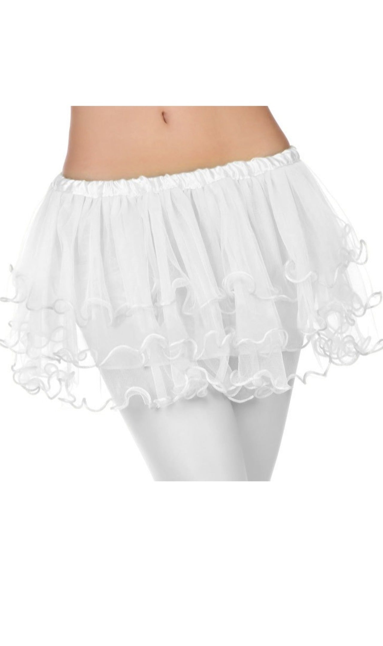 Saia de Tutu Branco