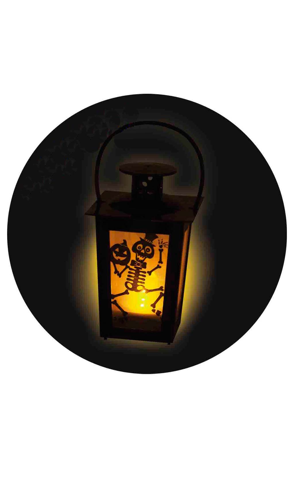 Farol com Vela Luminosa