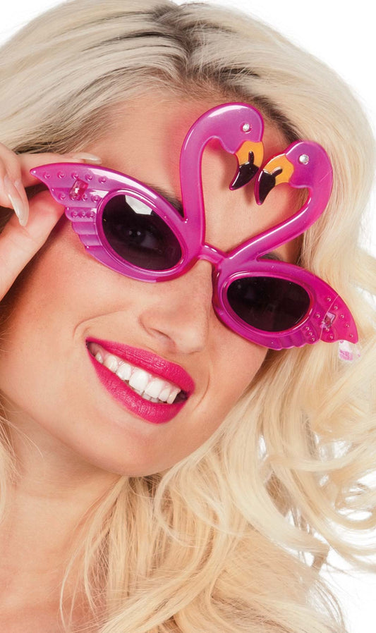 Óculos de Flamingo Rosa