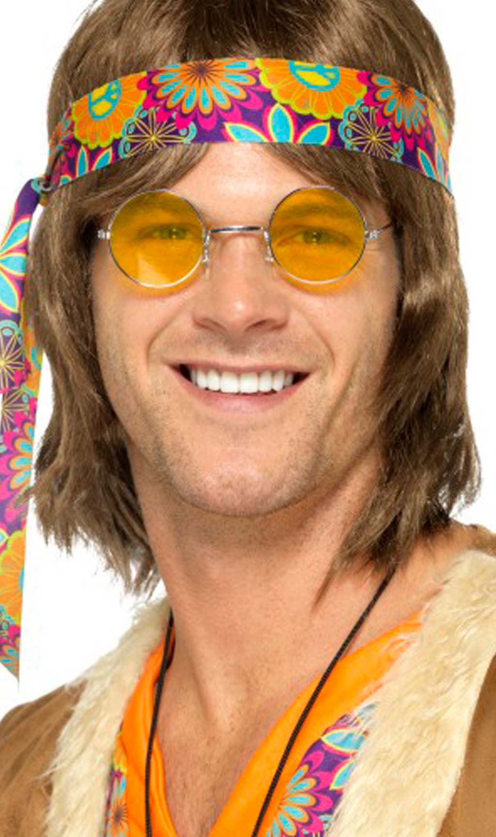 Óculos Redondos Amarelos