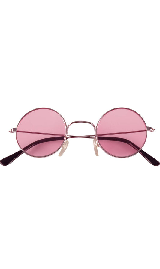 Óculos Redondos Rosa