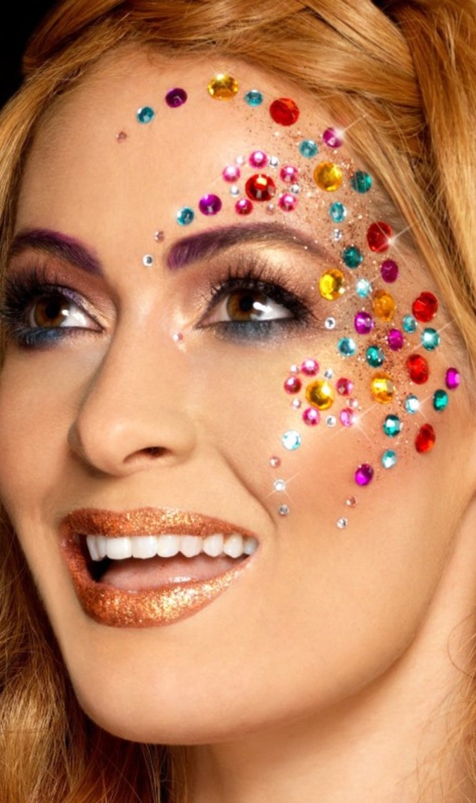 Pedra preciosa de Glitter Arco íris