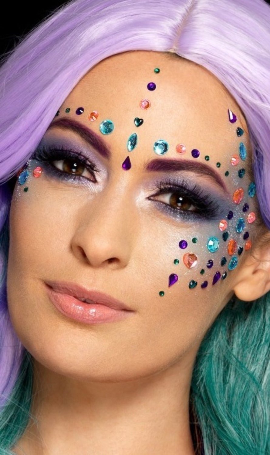 Pedra preciosa de Glitter Colorido