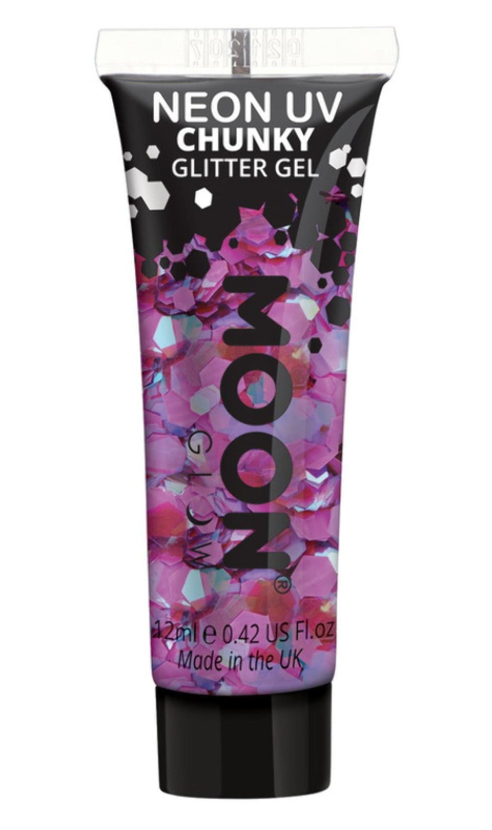 Glitter em Gel Roxo Neon UV