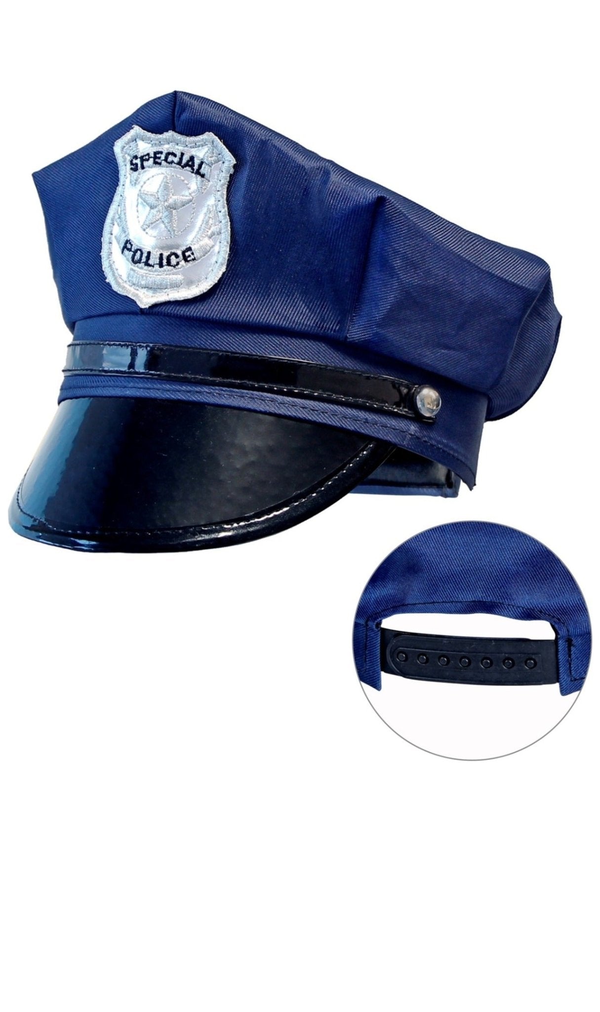 Boina de Polícia Azul para criança