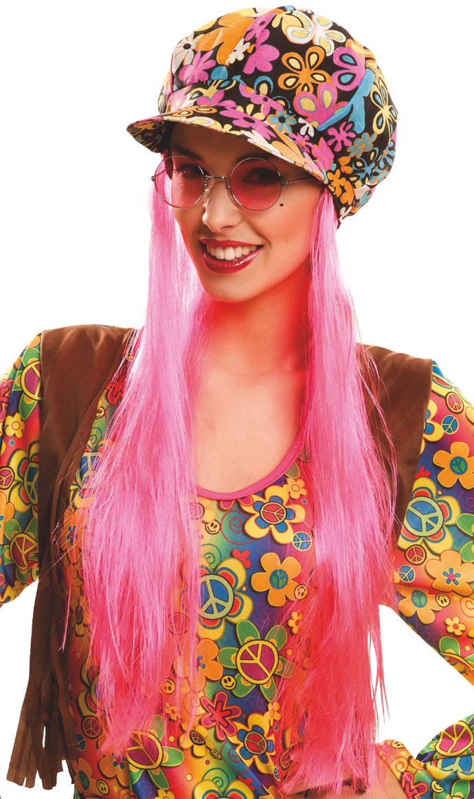 Boina de Hippie com Pelo