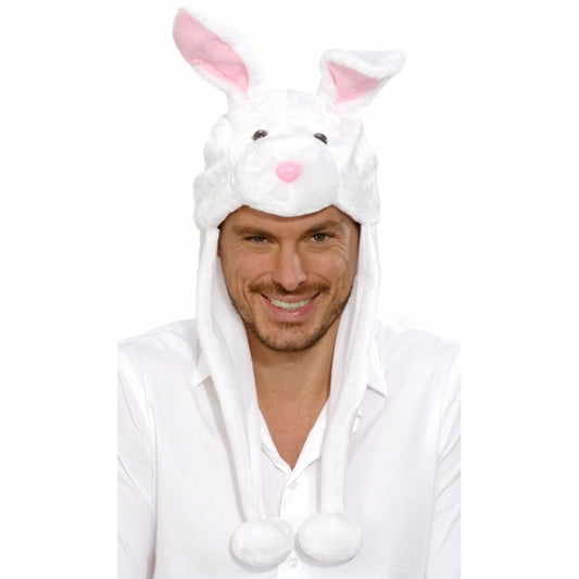 Gorro de Conejo Blanco | Don Disfraz