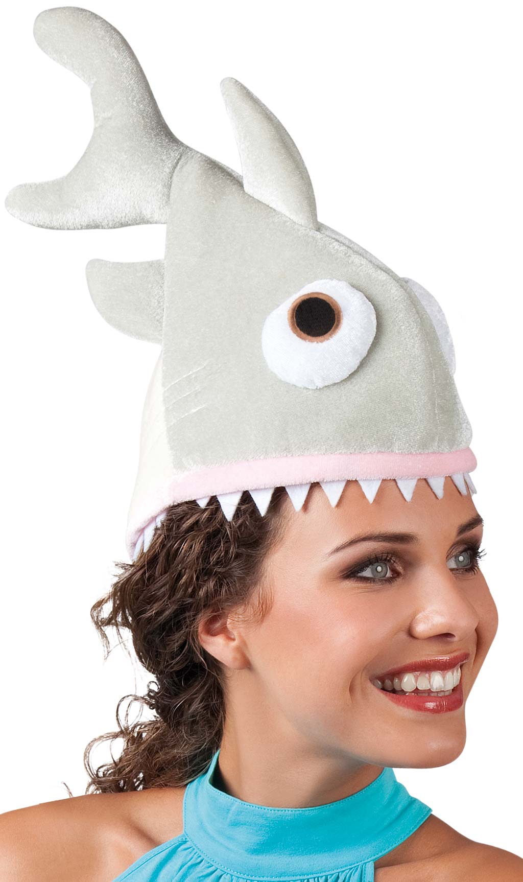 Gorro de Tubarão Cinza
