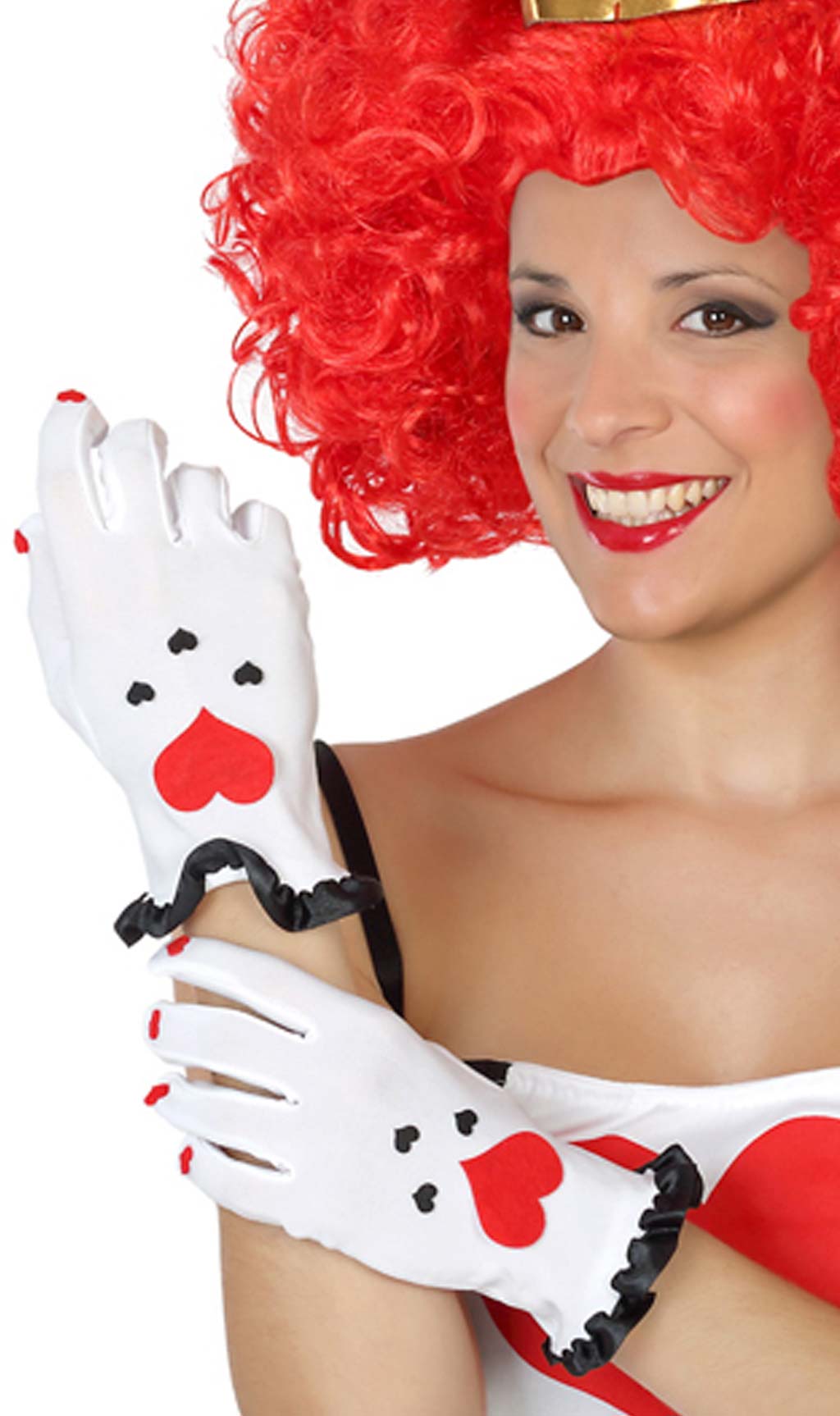 Luvas de Rainha de Copas