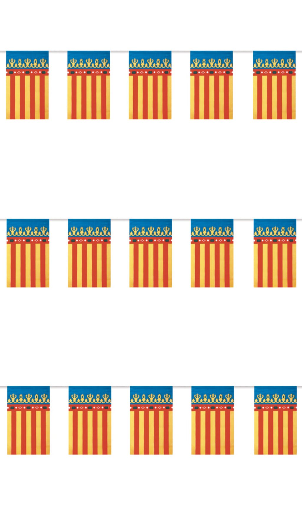 Guirlanda de Banleirolas da Comunidade Valenciana