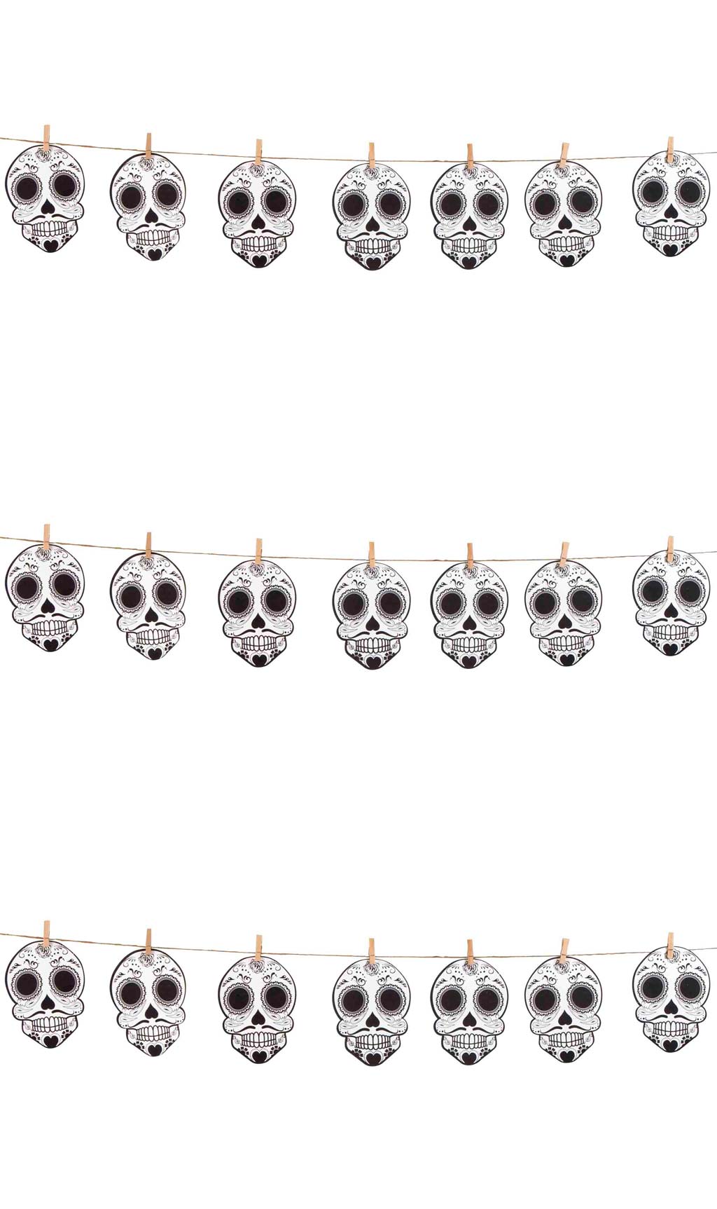 Grinalda de Catrina Skull