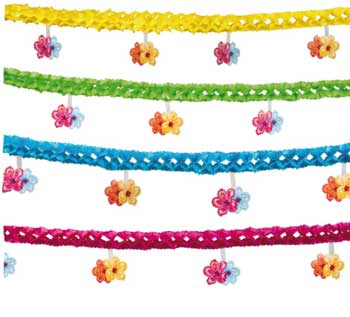 Grinalda de Havaiana com Hibisco