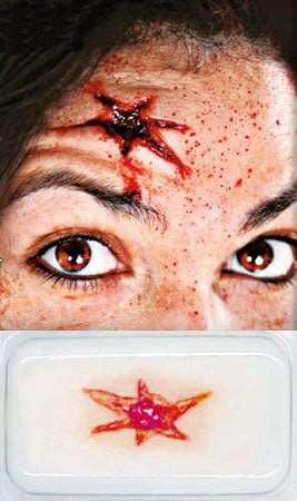 Ferida de Tiro em latex