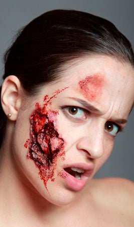 Ferida de Mordidela em latex